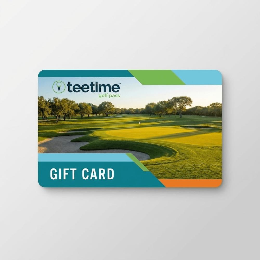 TeeTime Golf Pass gift card