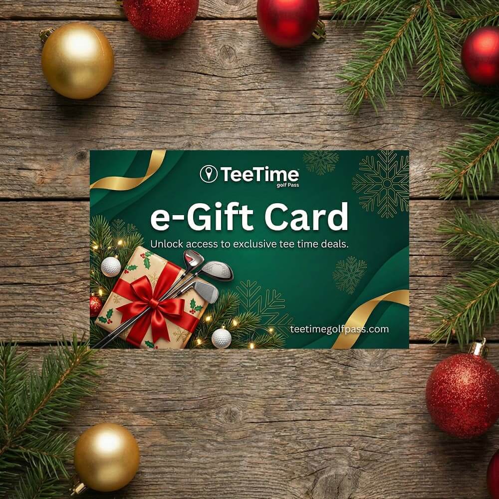 TeeTime Golf Pass Gift Card