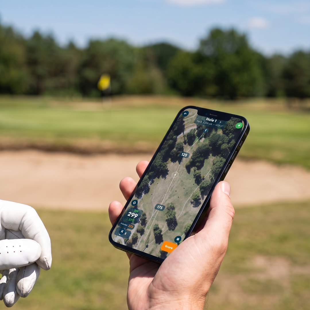 App GPS on course