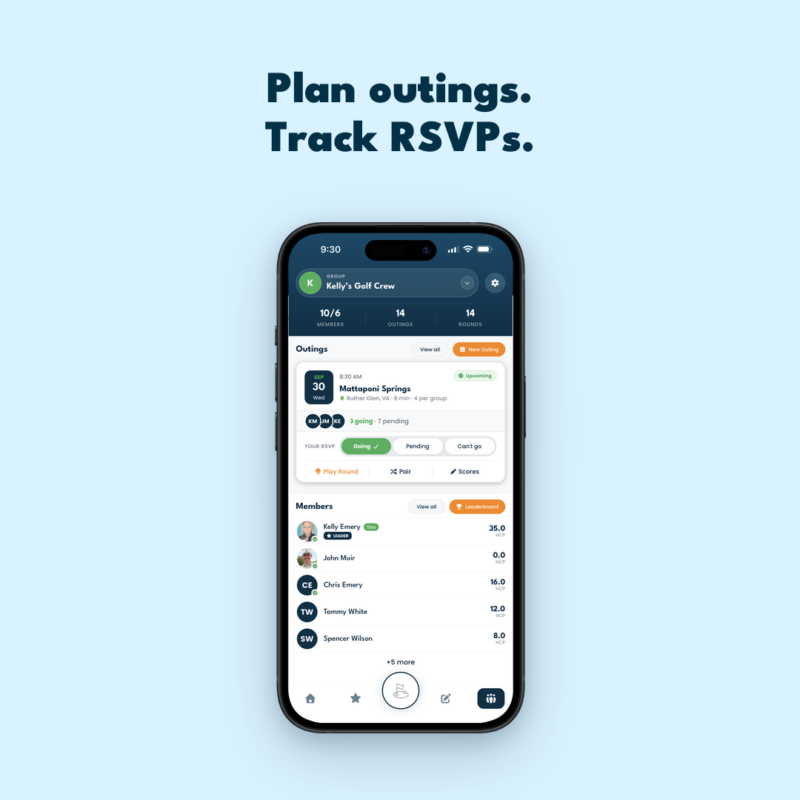 App Group Outing RSVP