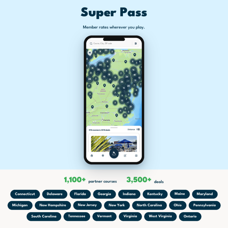 Super Pass Regional Coverage